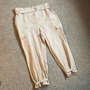 Zara Cargo High-waist Pants